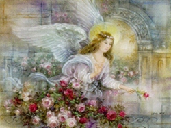 ANGEL AND ROSES