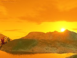 Sunrise At Briedden Hill