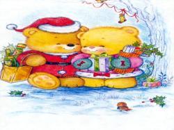 christmas teddys