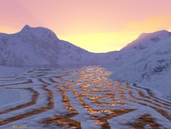 Frozen Sunset