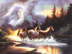 HORSES AND THEIR INDIAN SPIRIT
