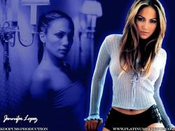 Jennifer Lopez In Blue