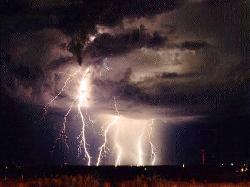 LIGHTNING STRIKING