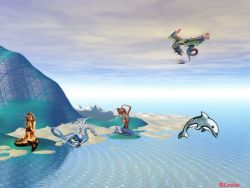 Mermaids And Dragons
