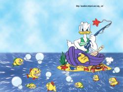 Donald go Fishing!