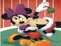 Mickey and Minnie at Xmas