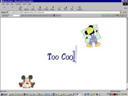 Mickey Rocks! Active Wallpaper
