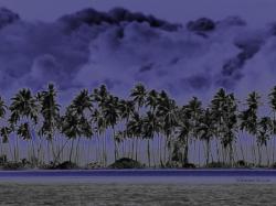 Neon Palms