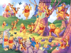 Pooh, Pooh, and more of Poohs
