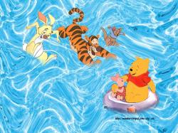 Pooh and his gang #4 -Water Spash Fun