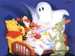 Poohs gang met a ghost