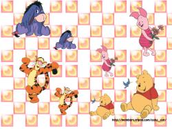 Lovely wallpaper for Pooh and His Gang #2