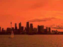 sydney sunset