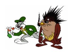 Taz And Bugs