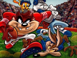 TOUCHDOWN FOR TAZ