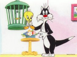 TWEETY AND SYLVESTER