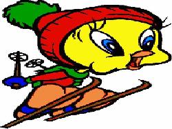 Tweety Skiing