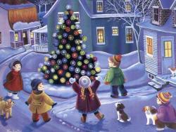Village Christmas Tree