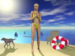 Itsy Bitsy Teenie Weenie Yellow Polka Dot Bikini