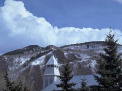 winter church