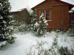 winter hut