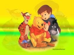 Pooh and his friends