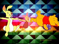 Pooh, Piglet and Rabbit