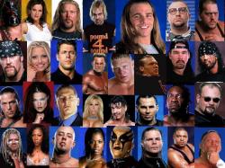 WWE Raw Superstars Wallpaper